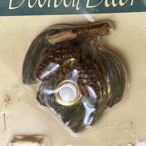 Pine Cone Illuminated Doorbell Lighted Button HP Vicki Anderson NOS VICKILANE - Picture 3 of 10